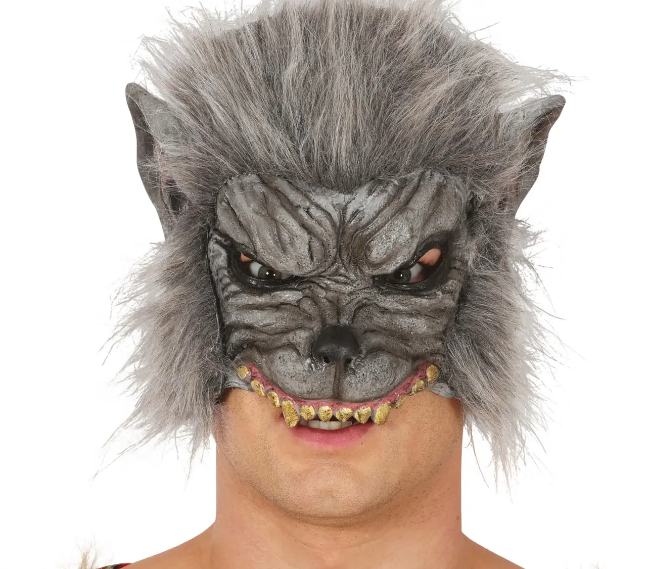 Halvmaske, varulv, vinyl