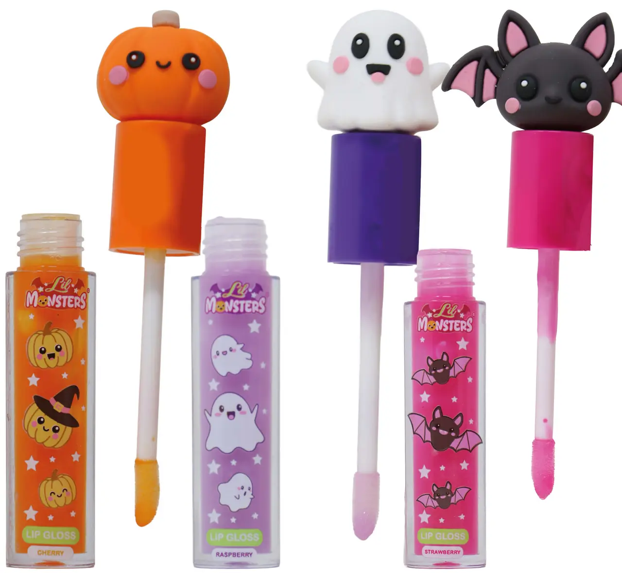 Lil Monsters lipgloss til børn, assorterede motiver