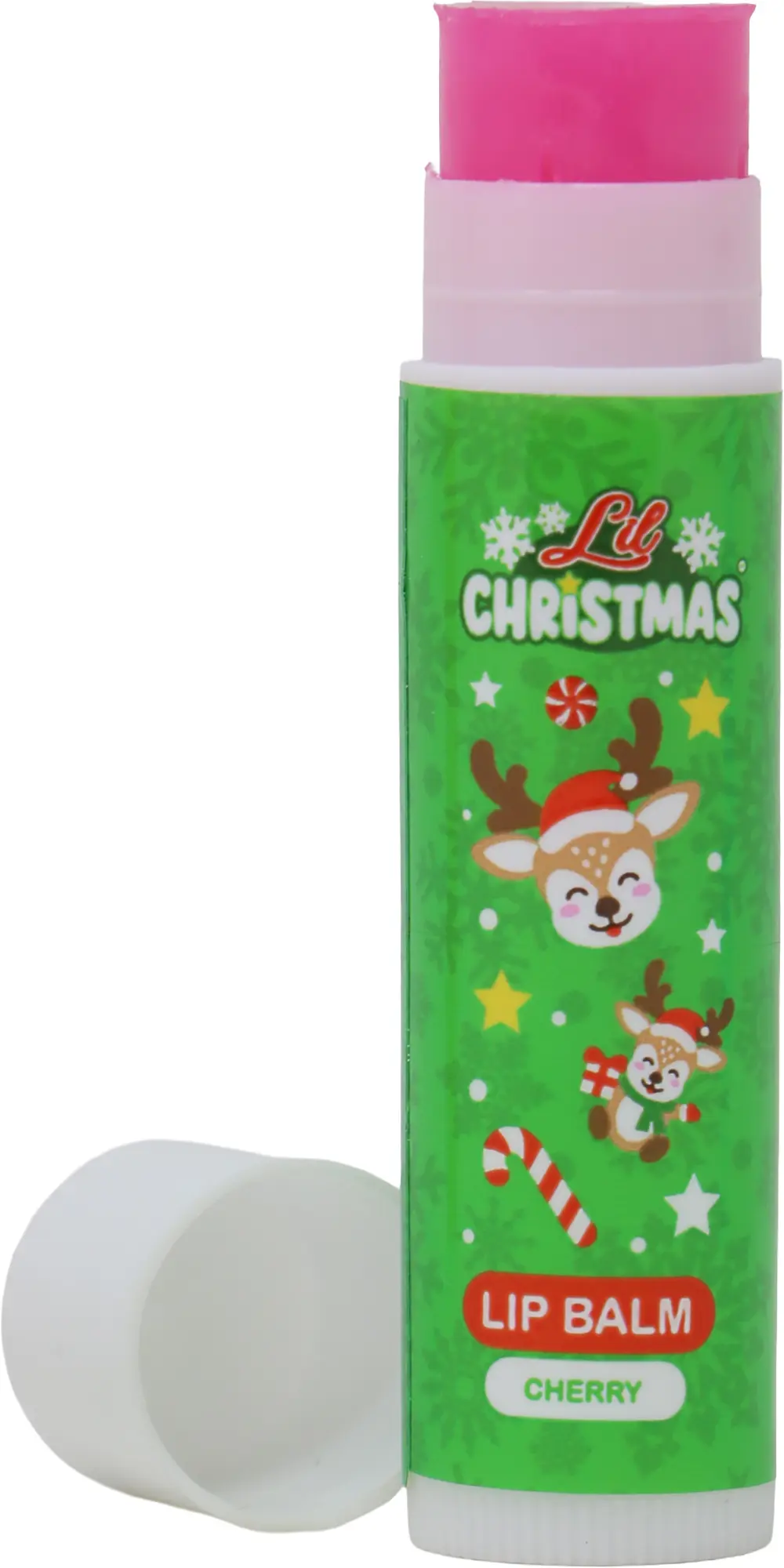 Lil Xmas læbepomadetrio til børn, assorterede motiver
