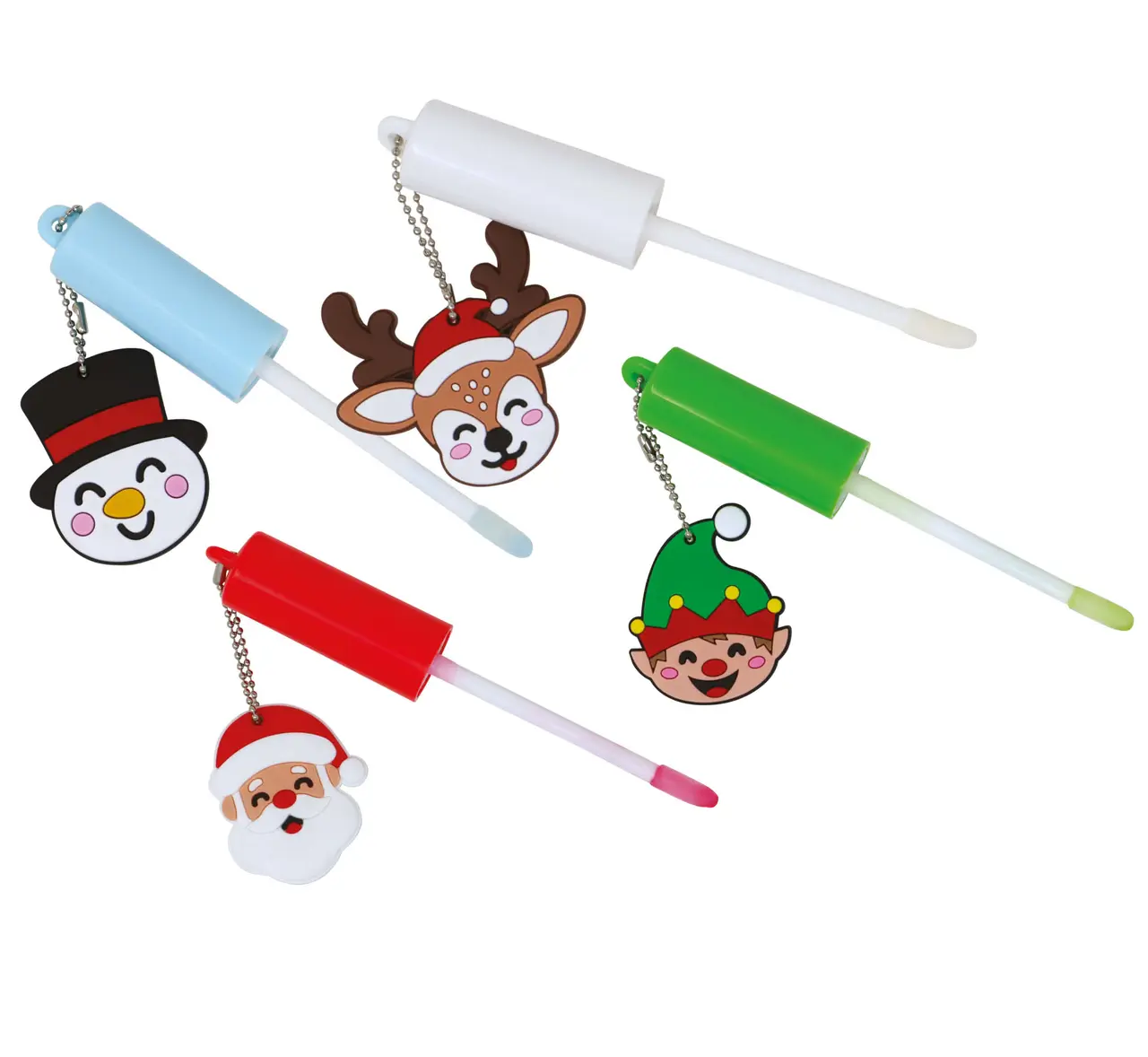 Lil Xmas lipgloss med vedhæng, assorterede motiver