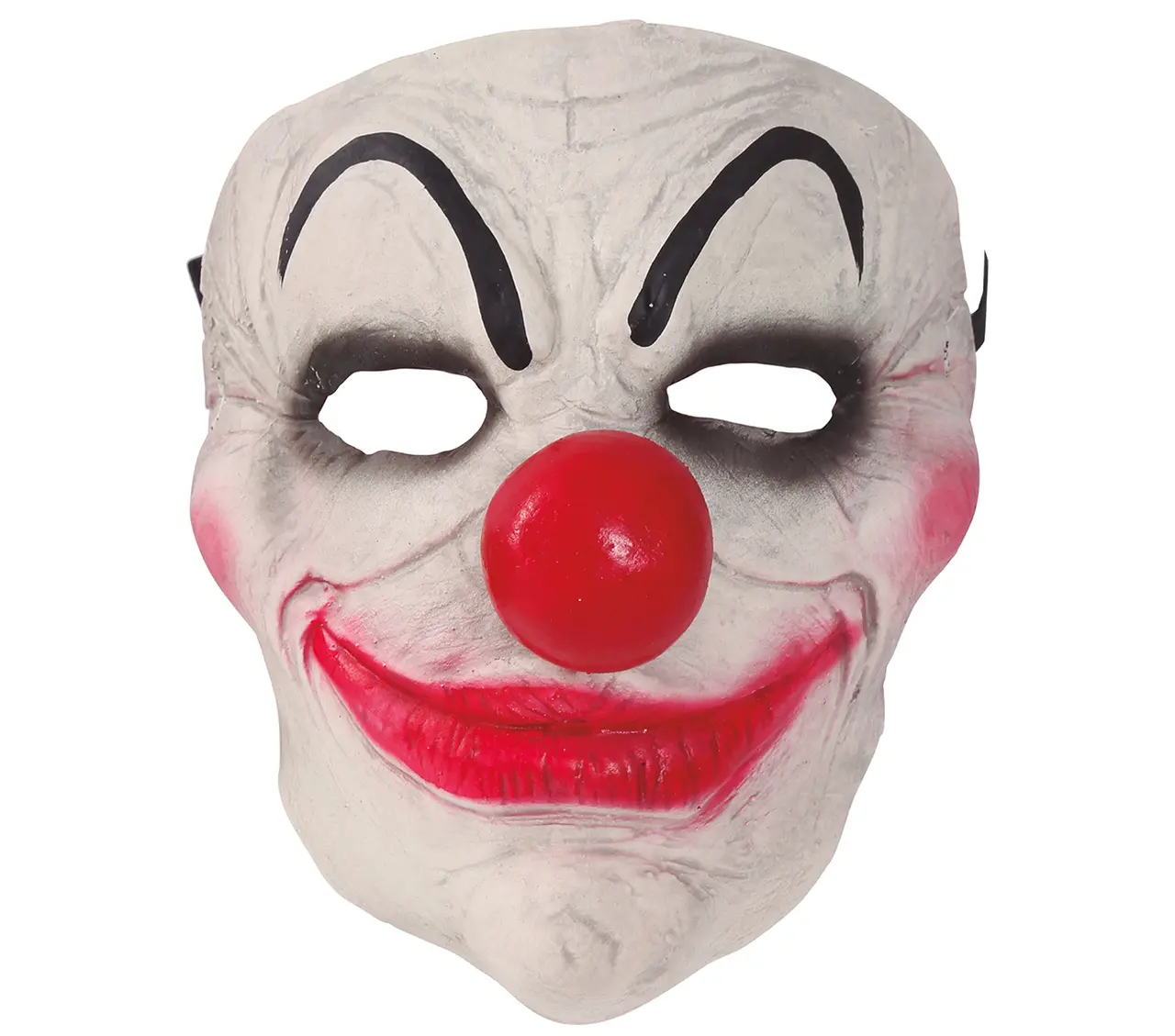 Halv klovnemaske i latex