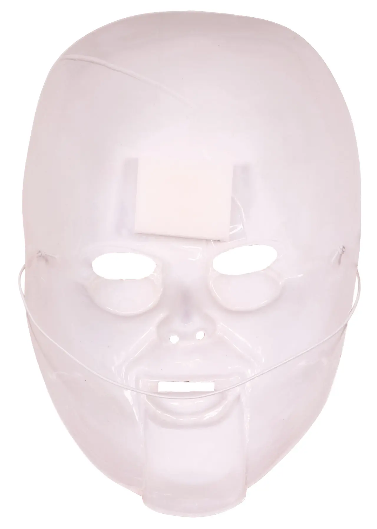 Uhyggelig dukkemaske i PVC