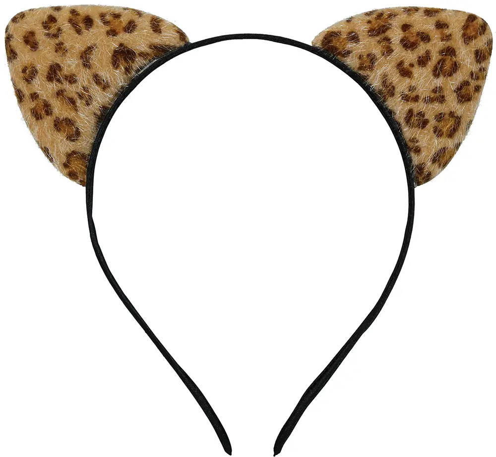 Leopard-hårbøjle, ca. 13,4 cm