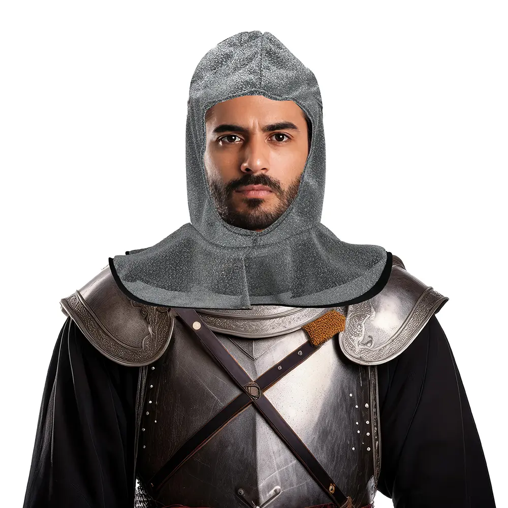 Middelalderlig brynjehætte