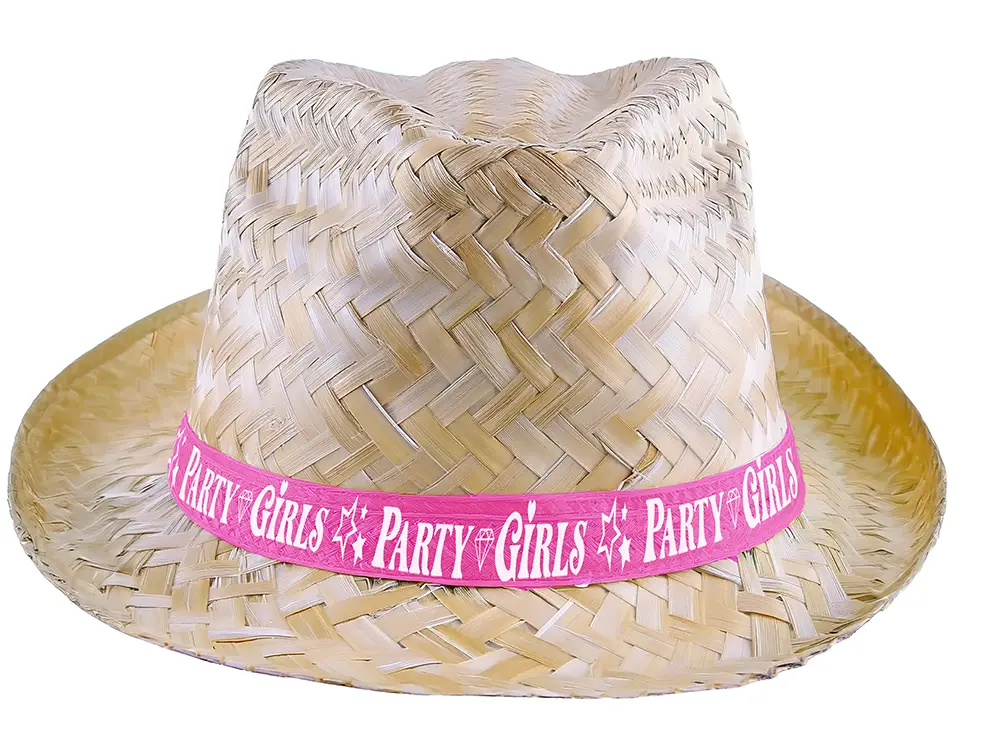 Party Girls-stråhat, til voksne