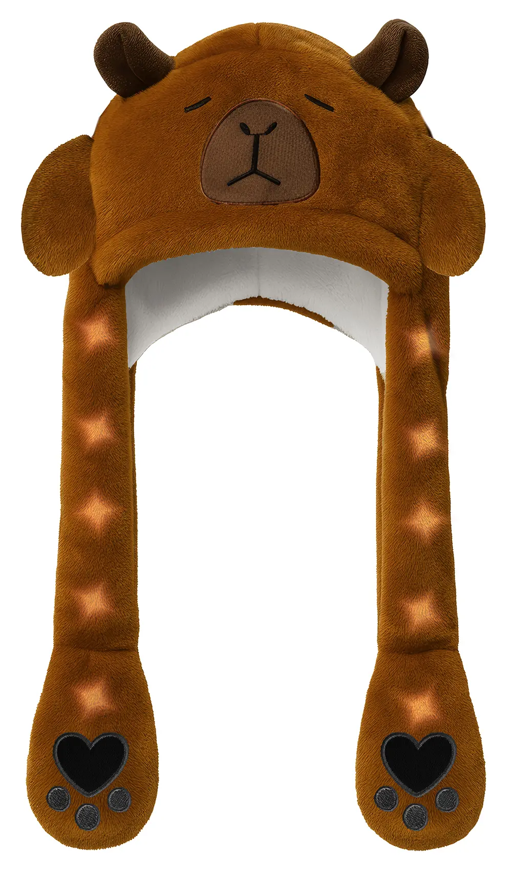 Capybara-hat med lys