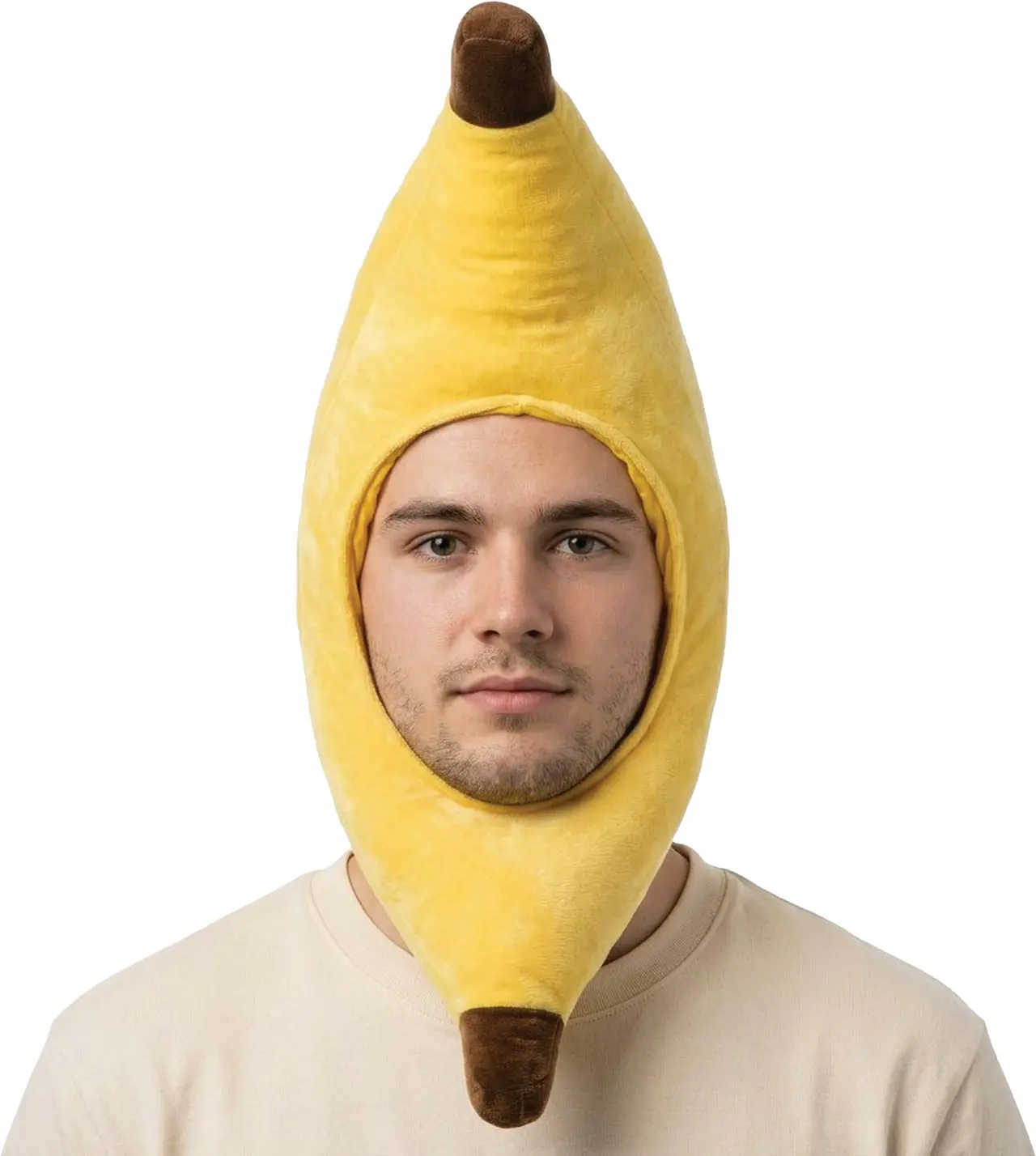 Bananhat i stof, 65 cm