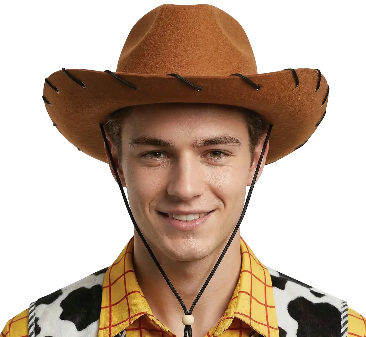 Cowboyhat i filt, brun, model 23165