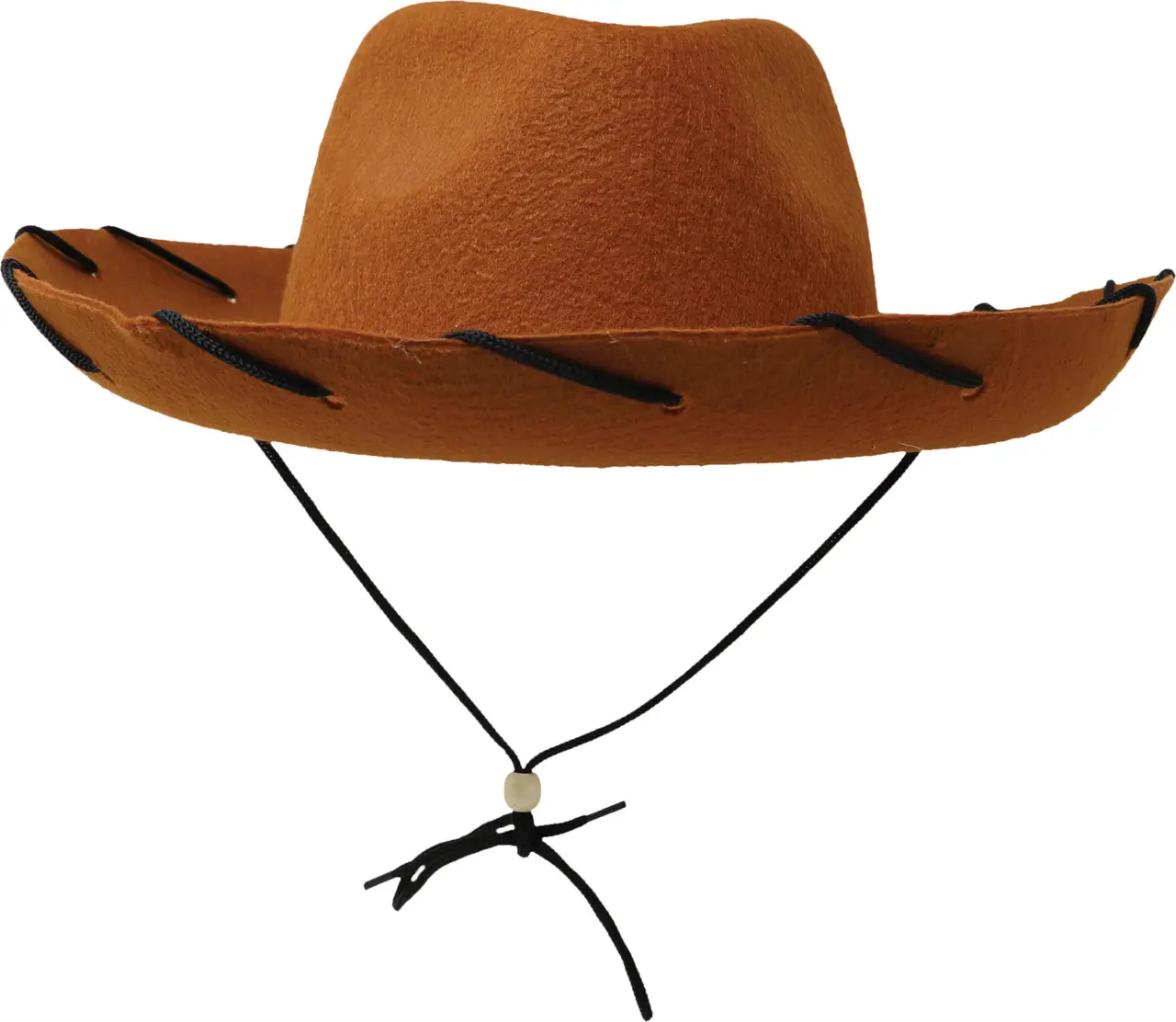 Cowboyhat i filt, brun, model 23165