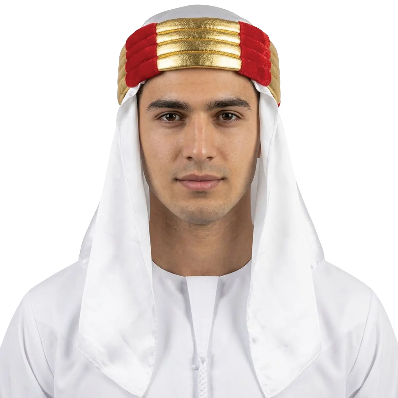 Ørkenprins-turban i stof