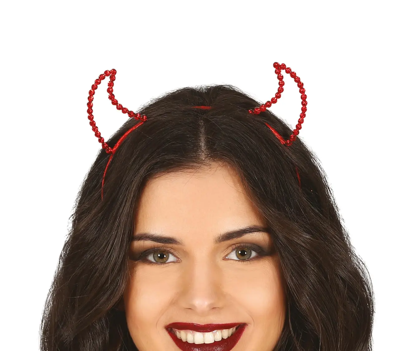 Rød dæmontiara, metal