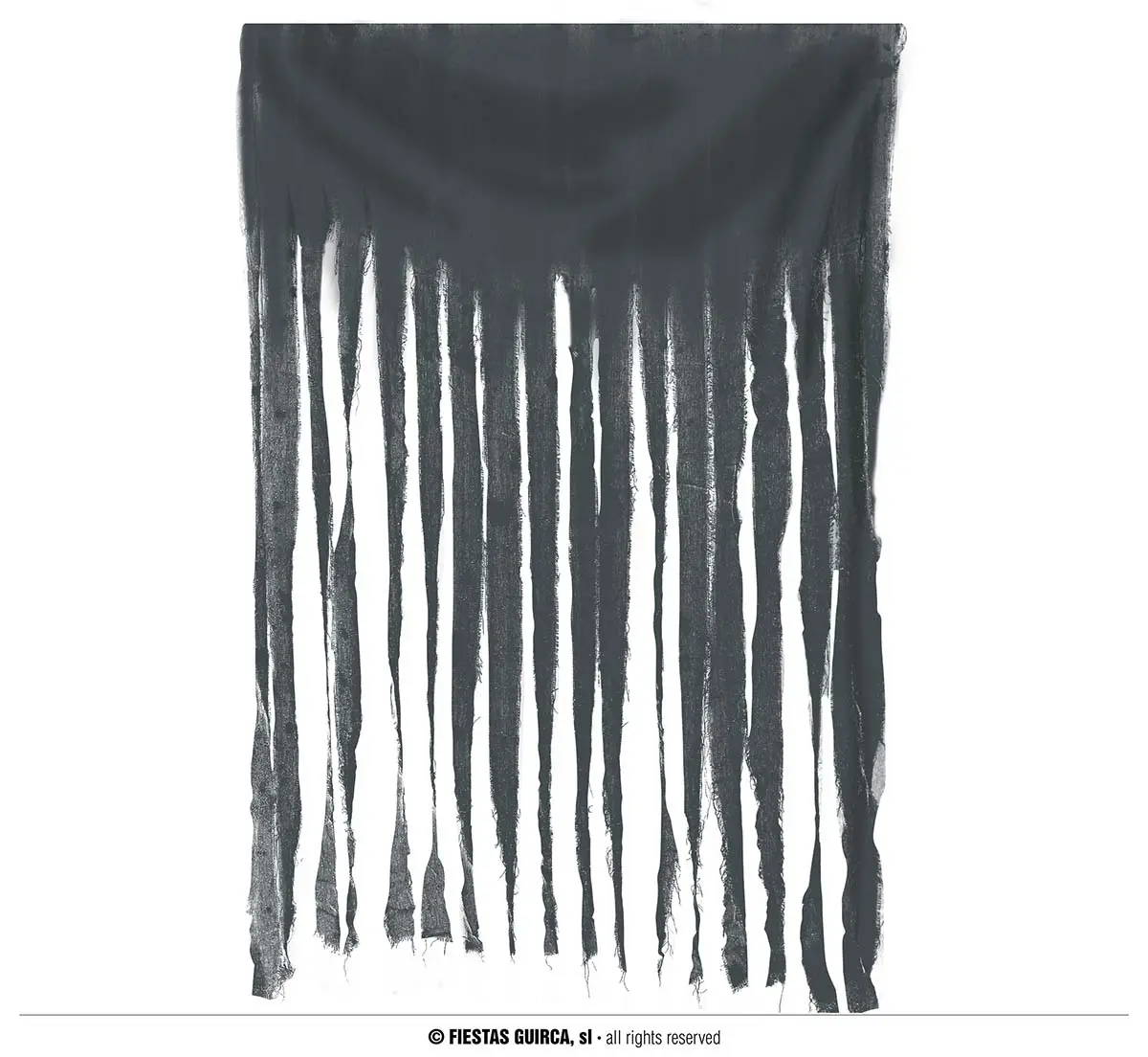 Gardin, 100 × 200 cm, grå