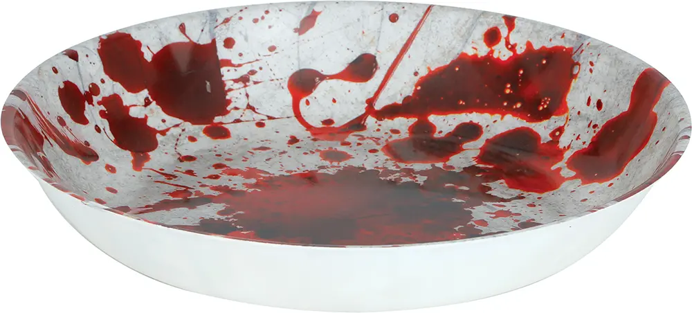 Skål med blod, 27 × 9 cm