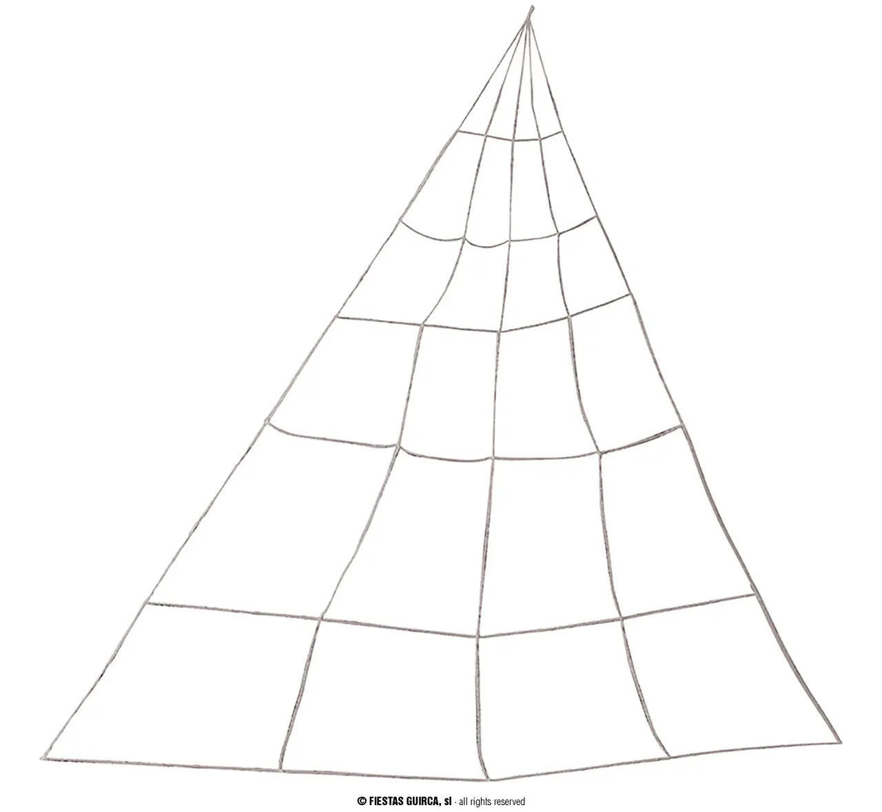 Spindelvæv 500 cm (med 4 pløkker)