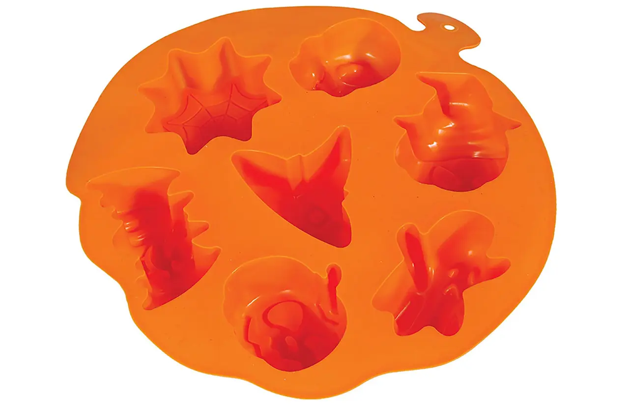 Form til 6 græskarsmåkager, 27 × 17 cm, model 24514