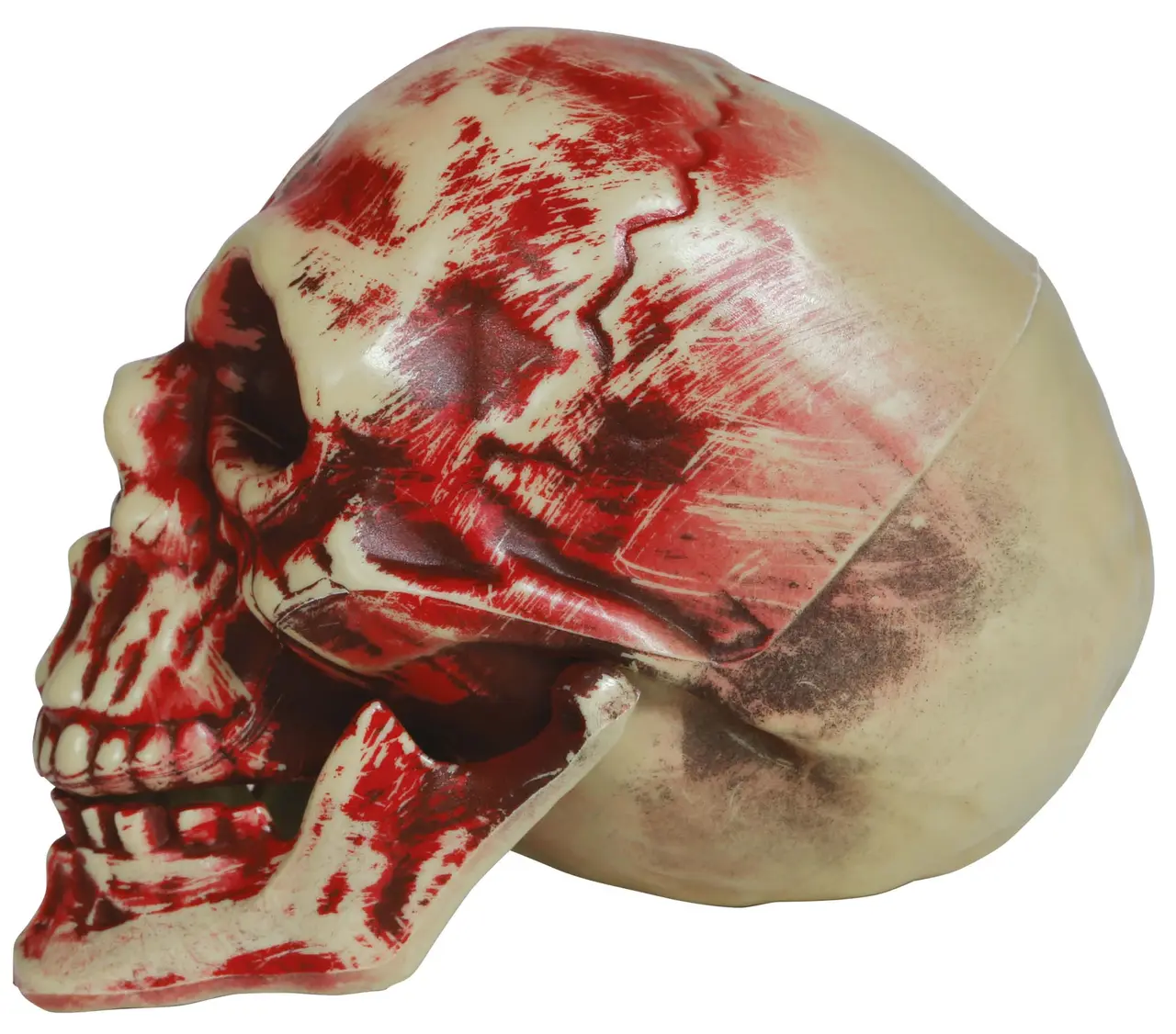 Blodigt kranie, 20 cm, PVC