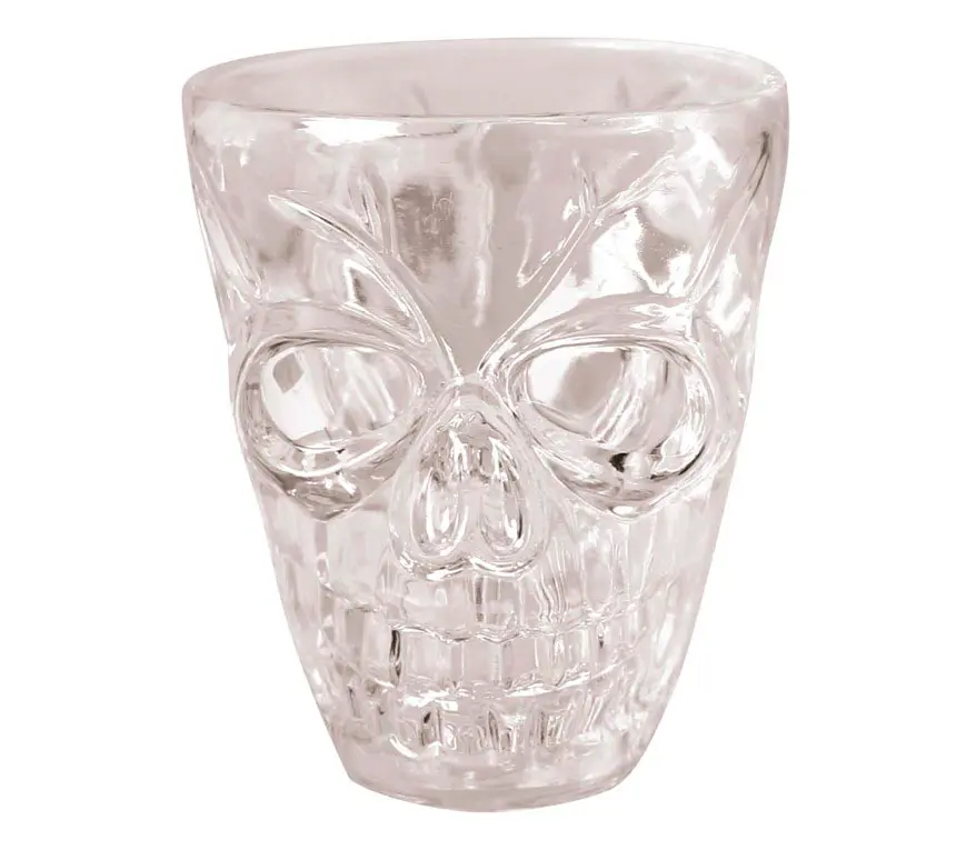 Pakke med 4 kranie-shotglas, 5,5 cm