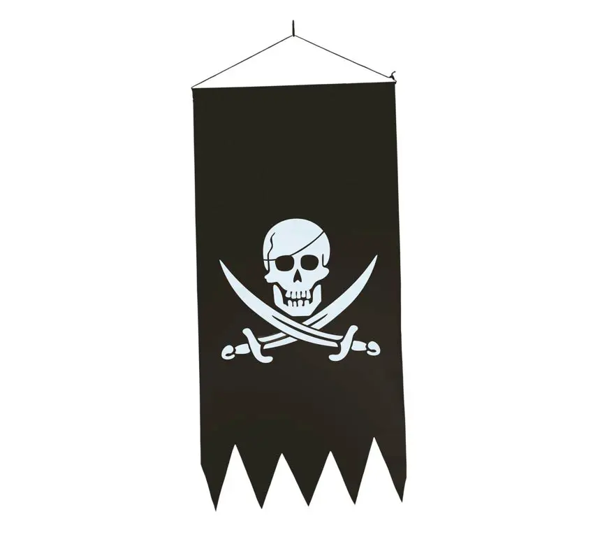 Piratbanner 40 × 80 cm