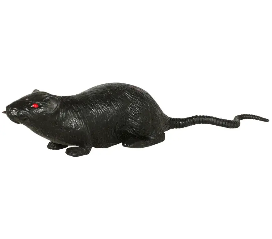 Rotte i latex, 10 cm