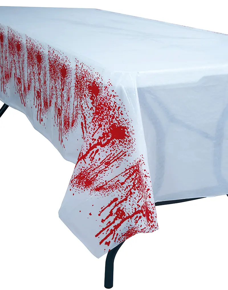 Plastikdug med blod 137 × 277 cm