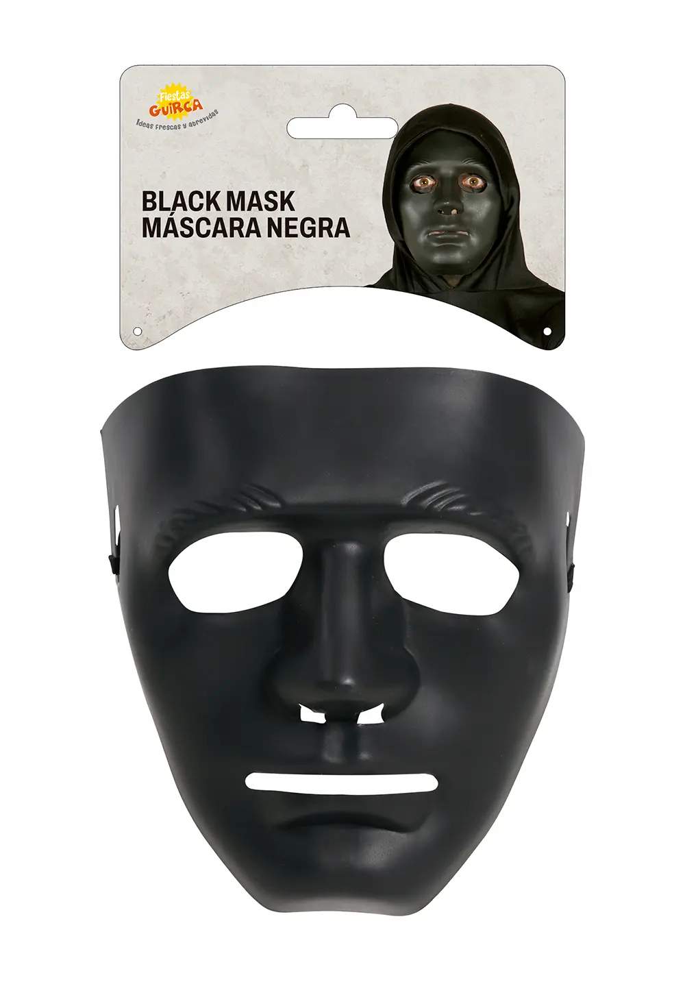 Sort maske, PVC