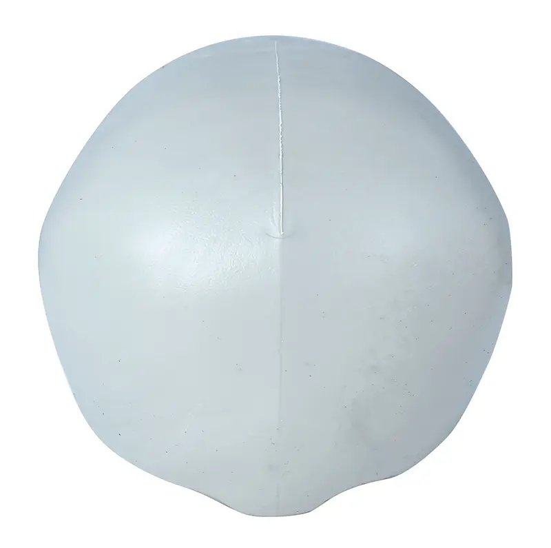 Kranie, PVC, 20 cm, grå