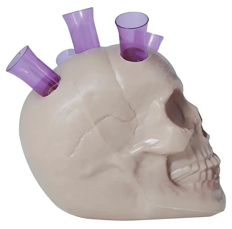 Kranie med shotglas 20 cm