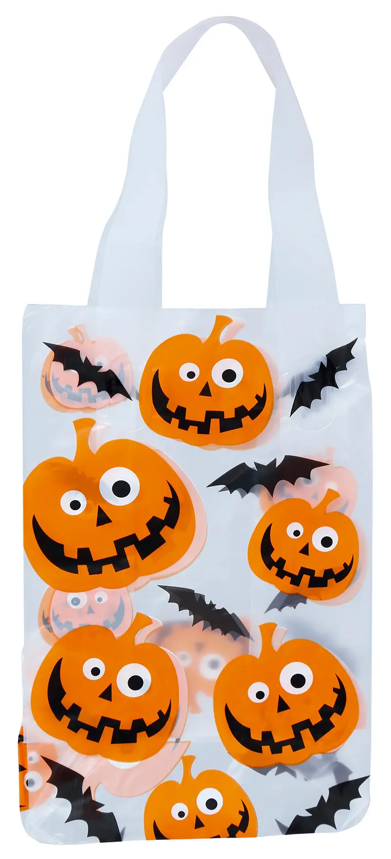 6 halloweenposer i PVC, 14 × 20 cm