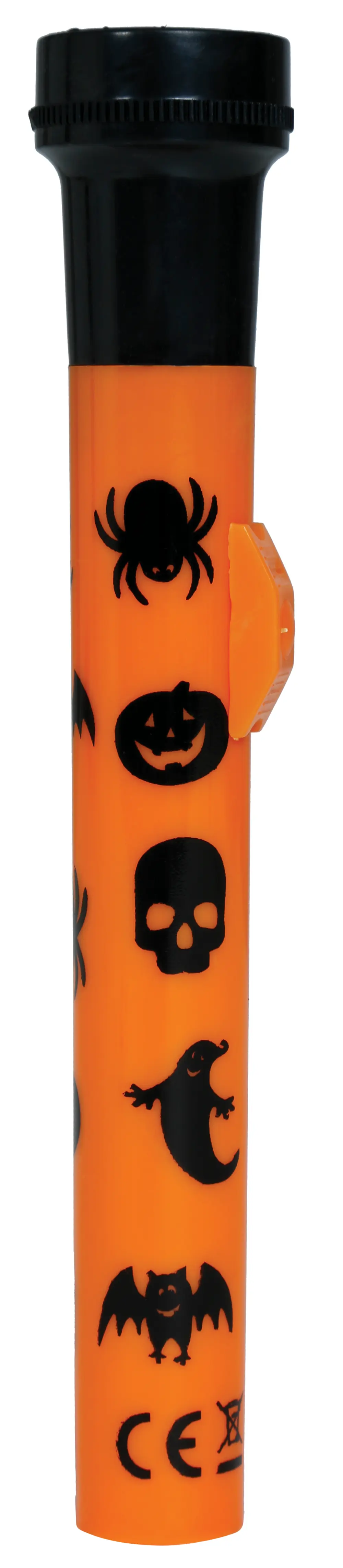 Projektorlommelygter med halloweenmotiver, 16 cm