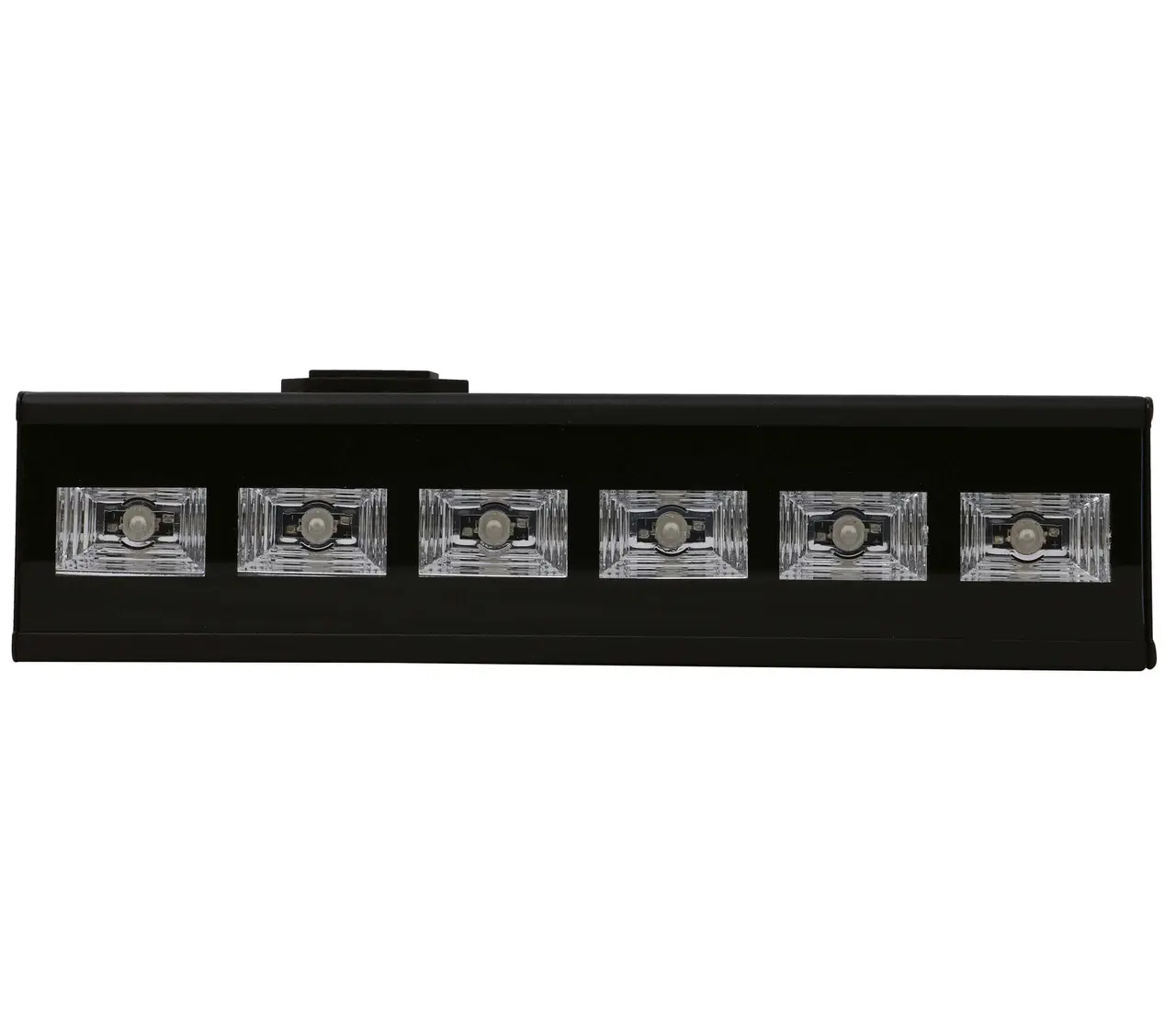 UV-sortlys med 6 LED, 6 × 3 W, til indendørs brug
