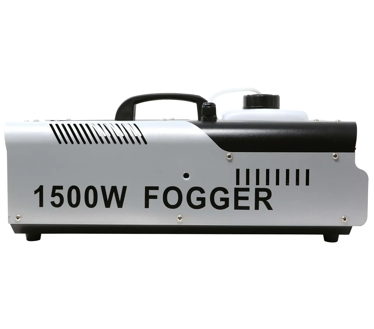 Røgmaskine med lys og fjernbetjening, 1500 W
