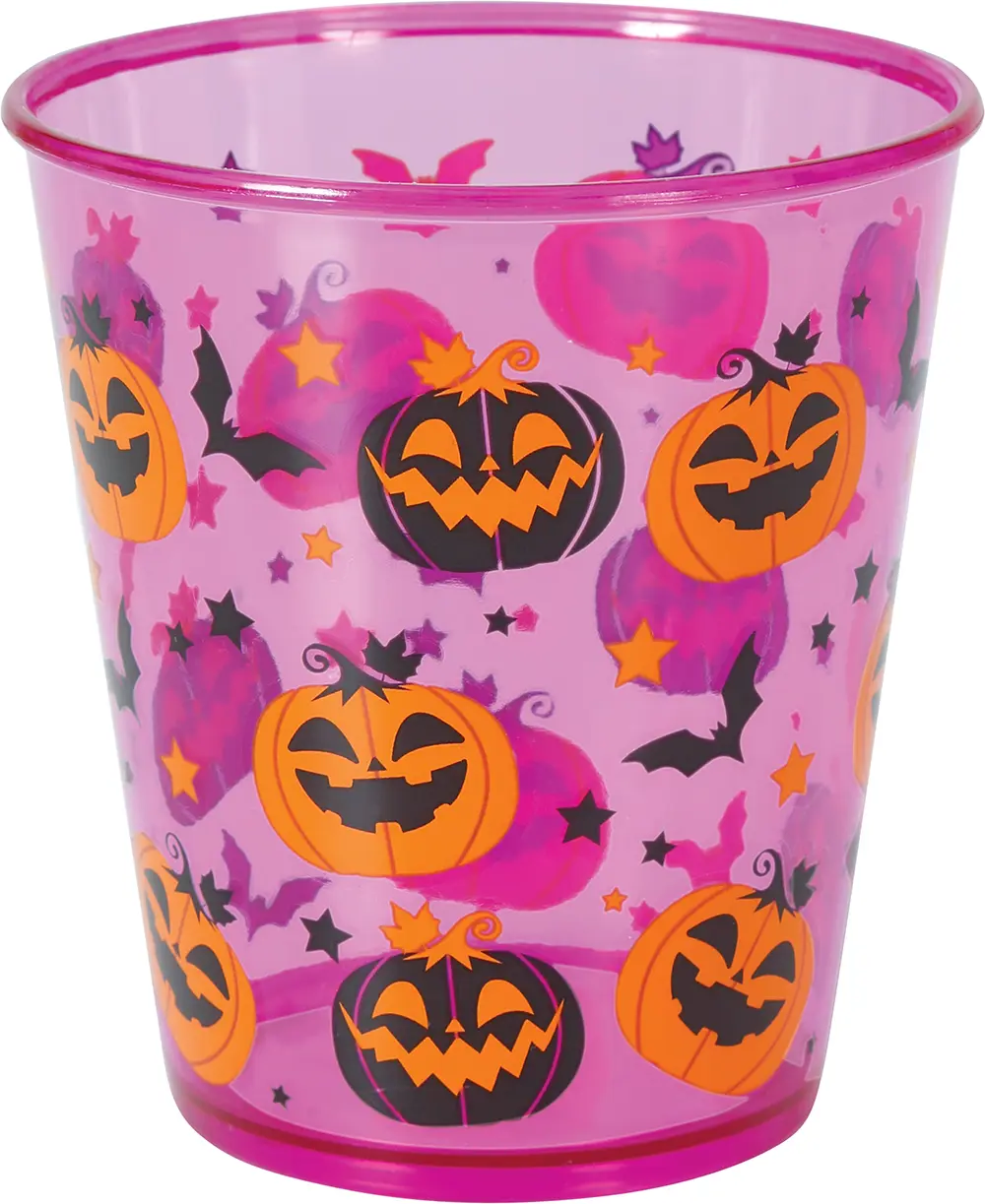 Lilla halloweenglas 10 cm