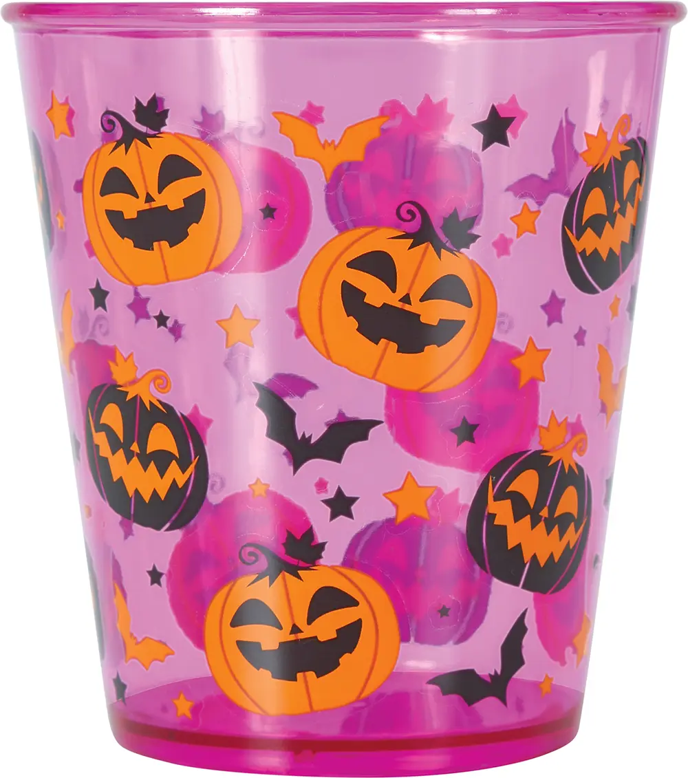 Lilla halloweenglas 10 cm
