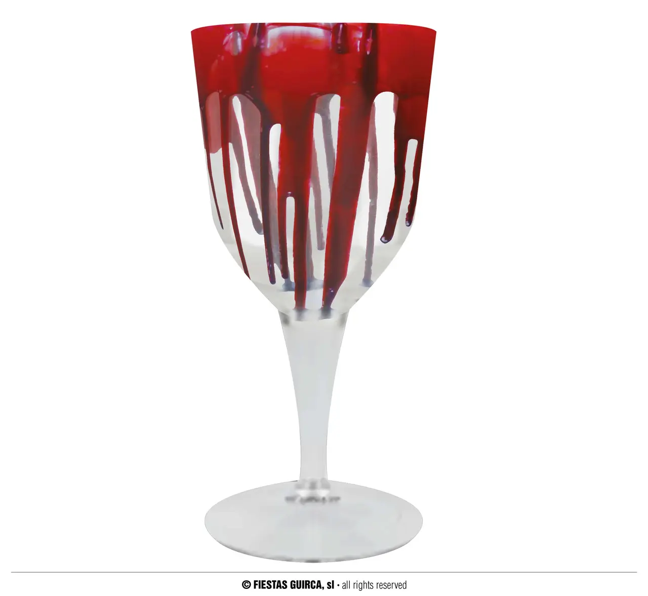Blodigt glas, 9 × 19 cm