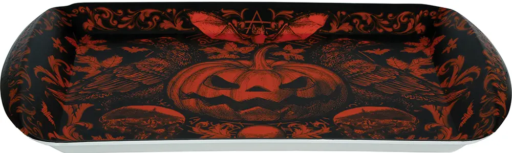 Gotisk græskarbakke, 39 × 24 cm, plast
