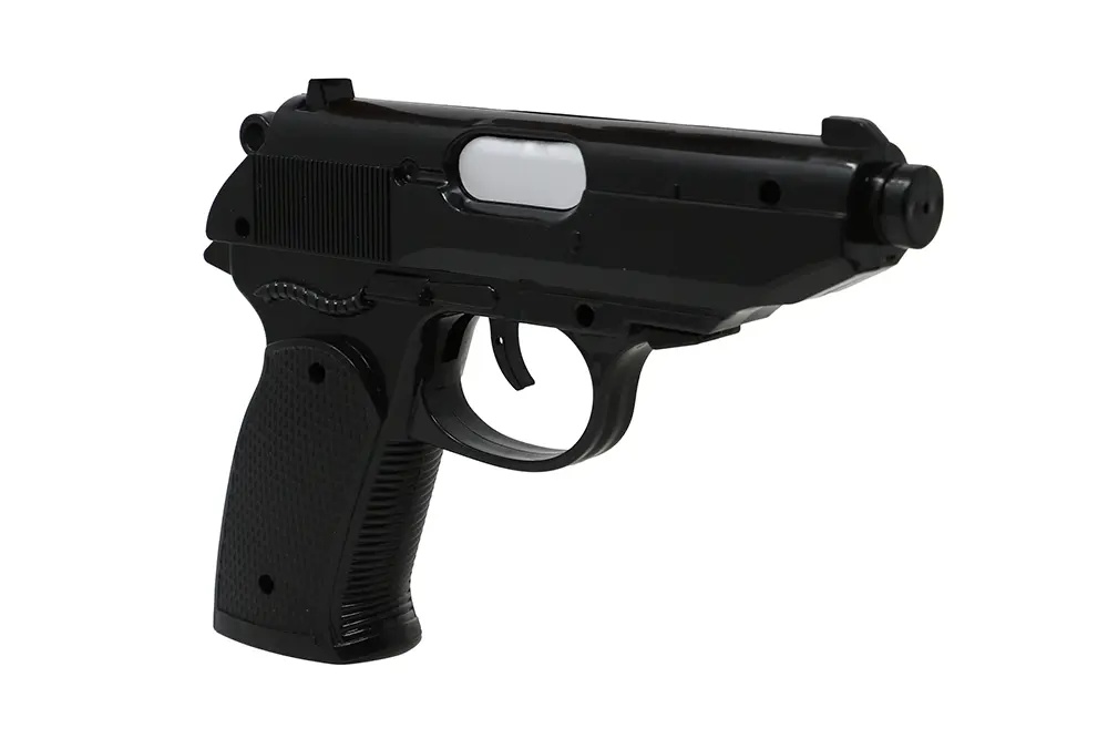 Pistol med lyddæmper 25 cm