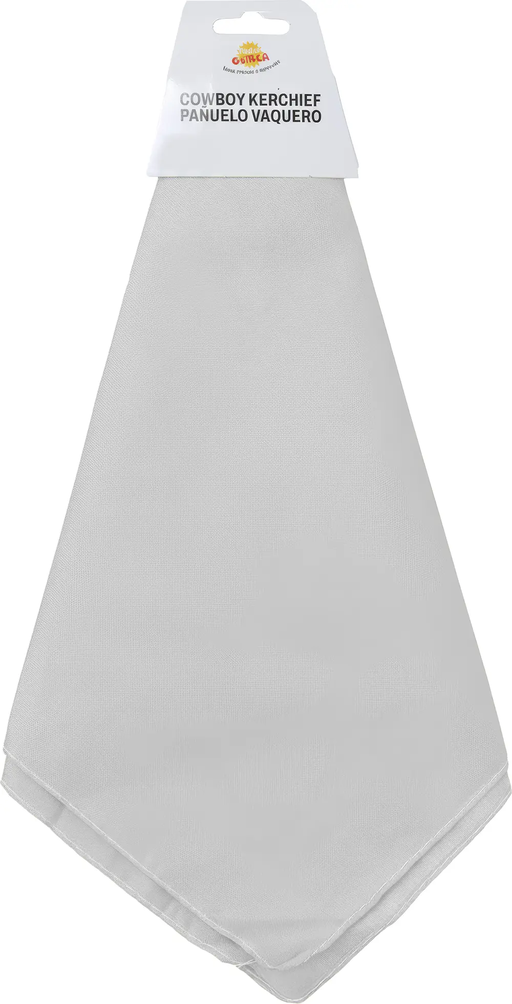 Hvid bandana til voksne