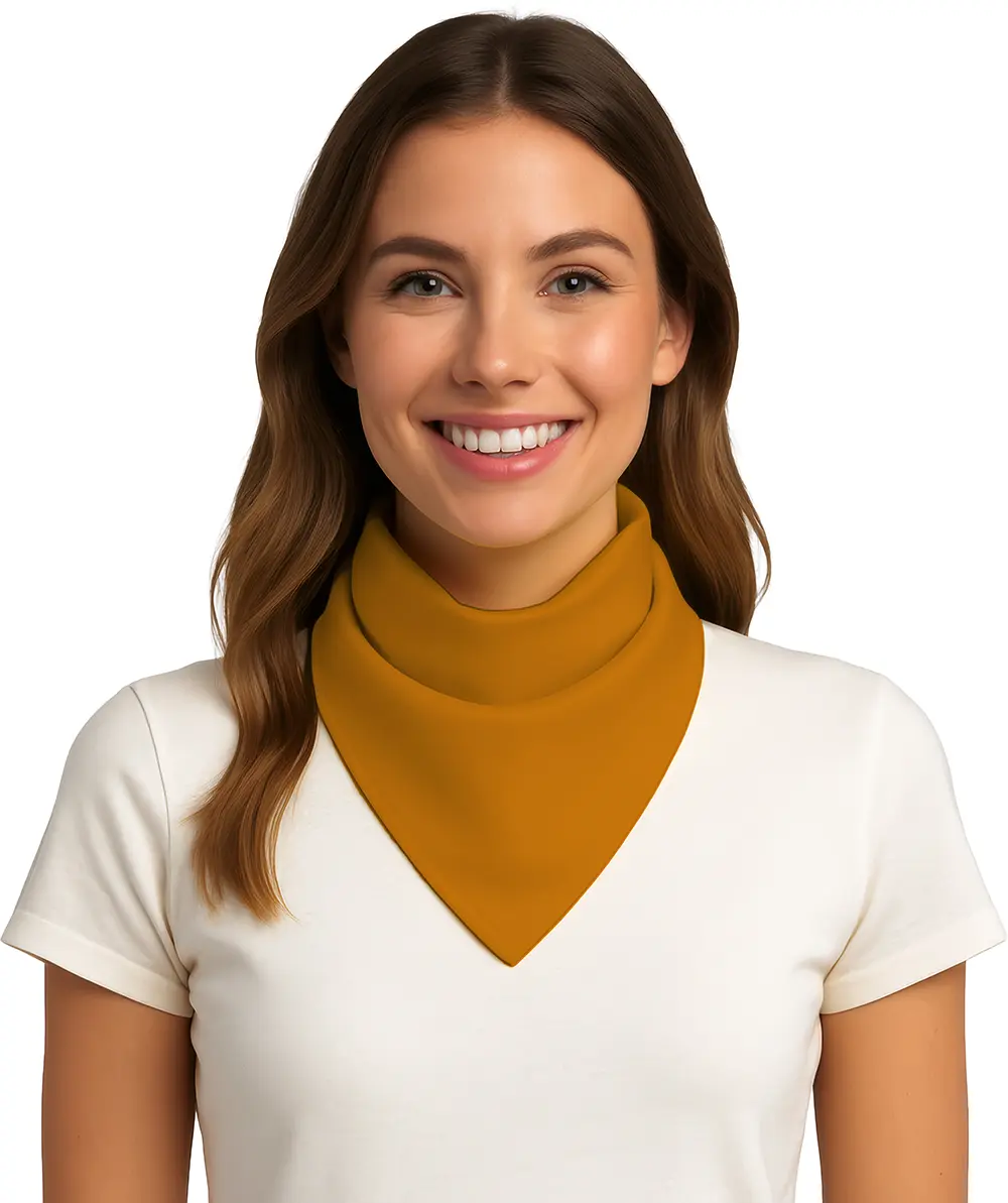 Orange bandana til voksne