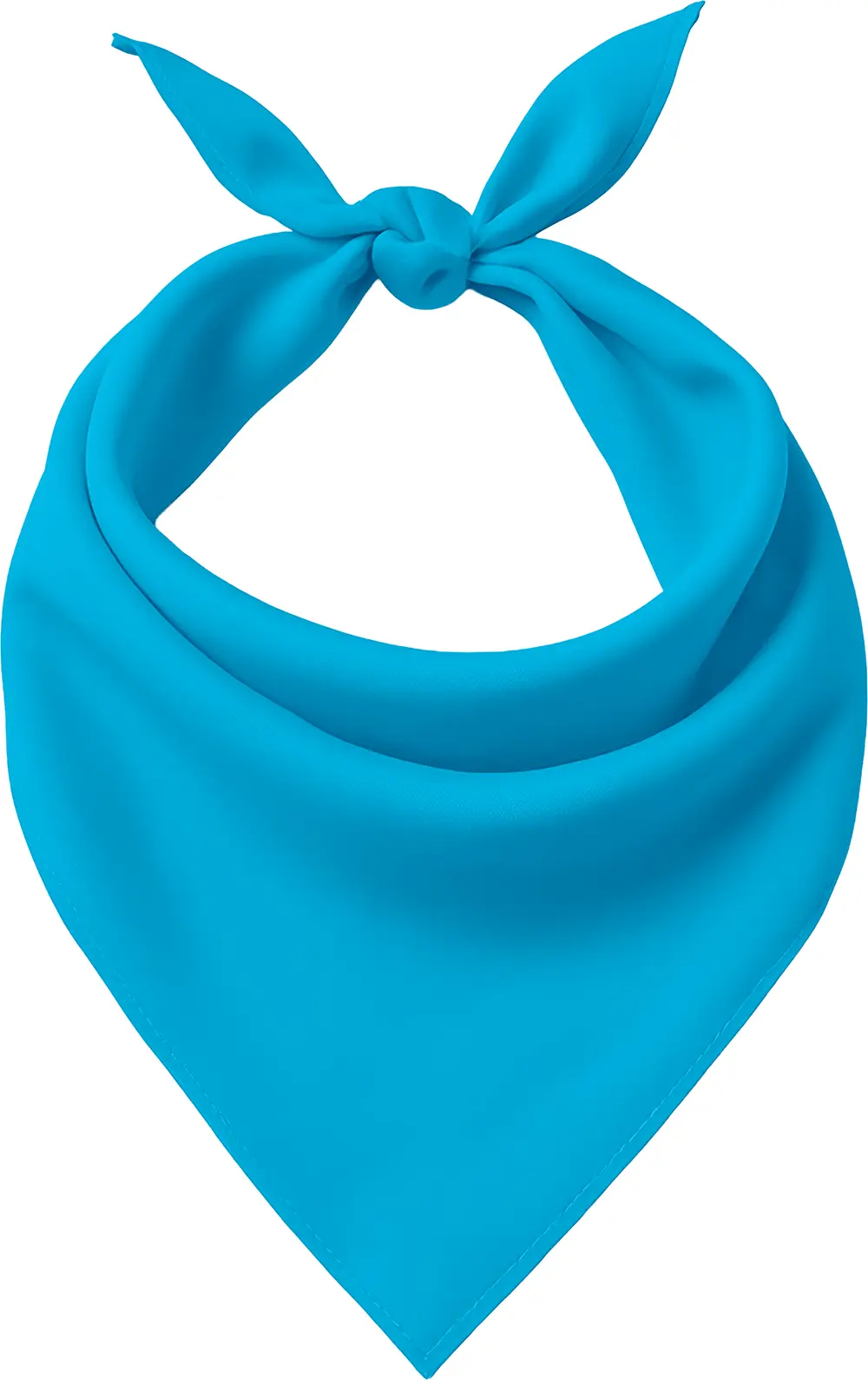 Lyseblå bandana til voksne