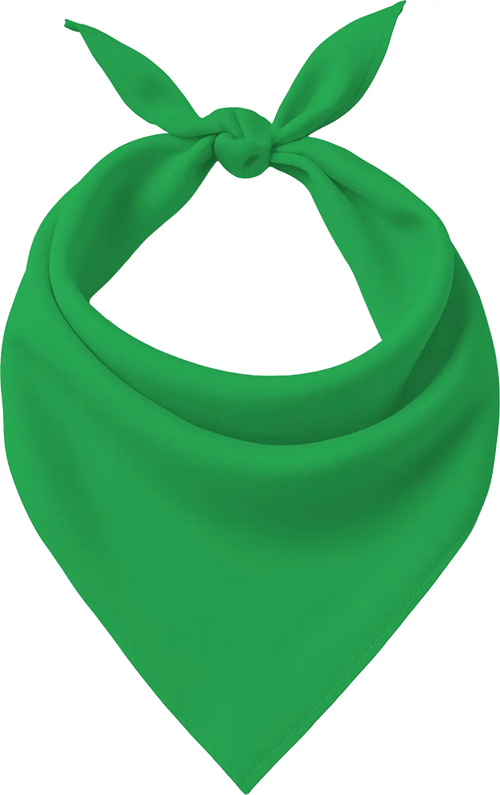 Grøn bandana til voksne