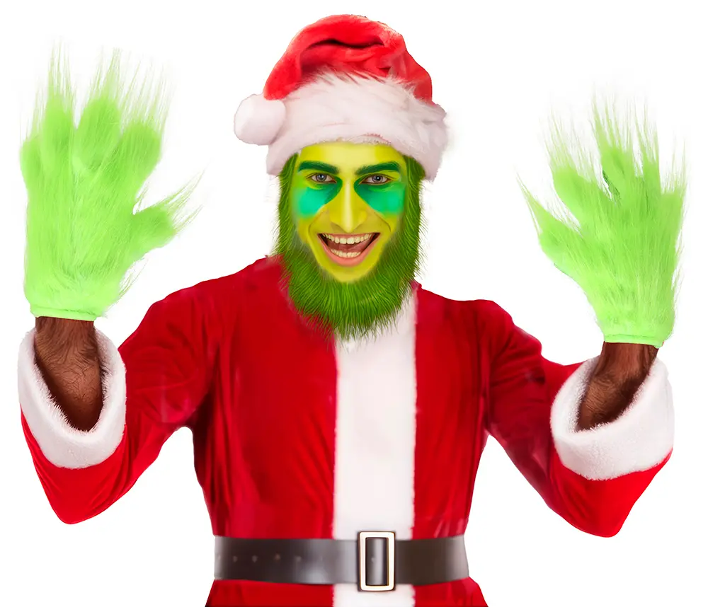 Grønne monsterhandsker