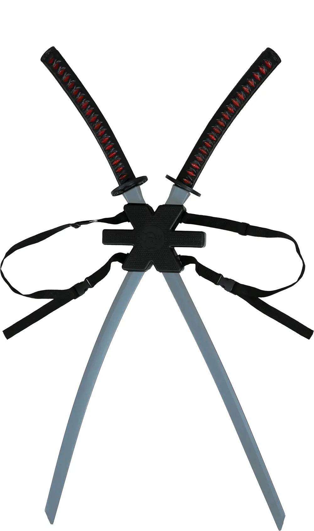 2 samuraisværd til ryggen, 95 cm