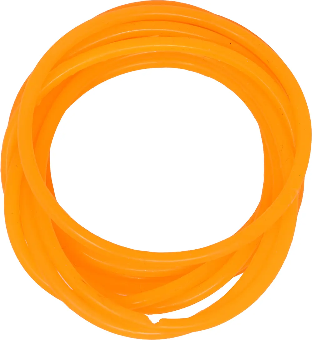 Orange 80'er-sæt med 5 dele til voksne