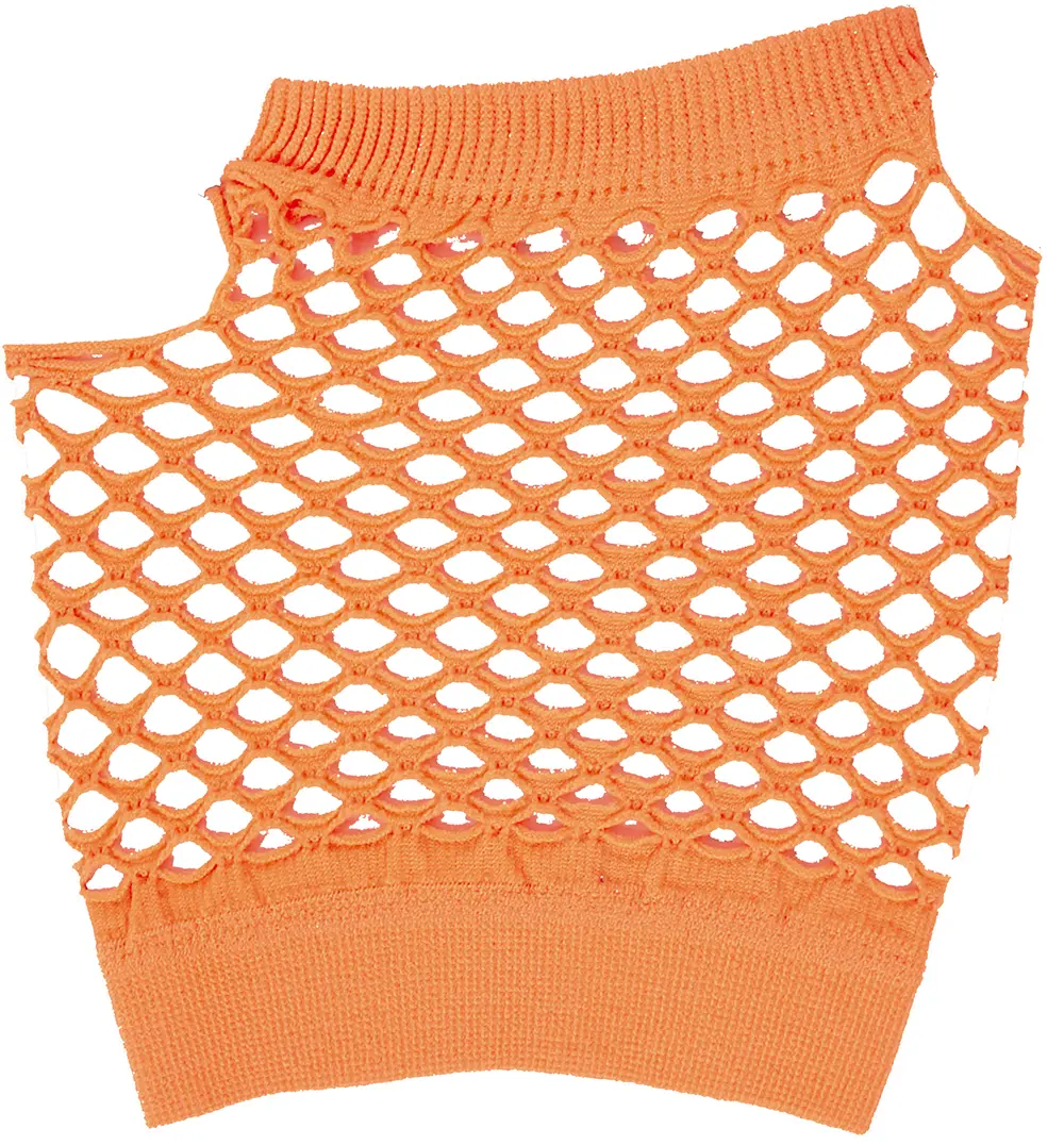 Orange 80'er-sæt med 5 dele til voksne