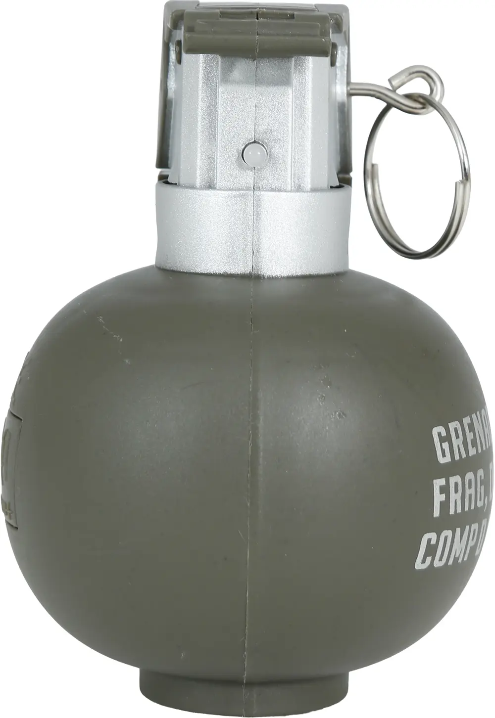 Granat med lys og lyd, 10 cm