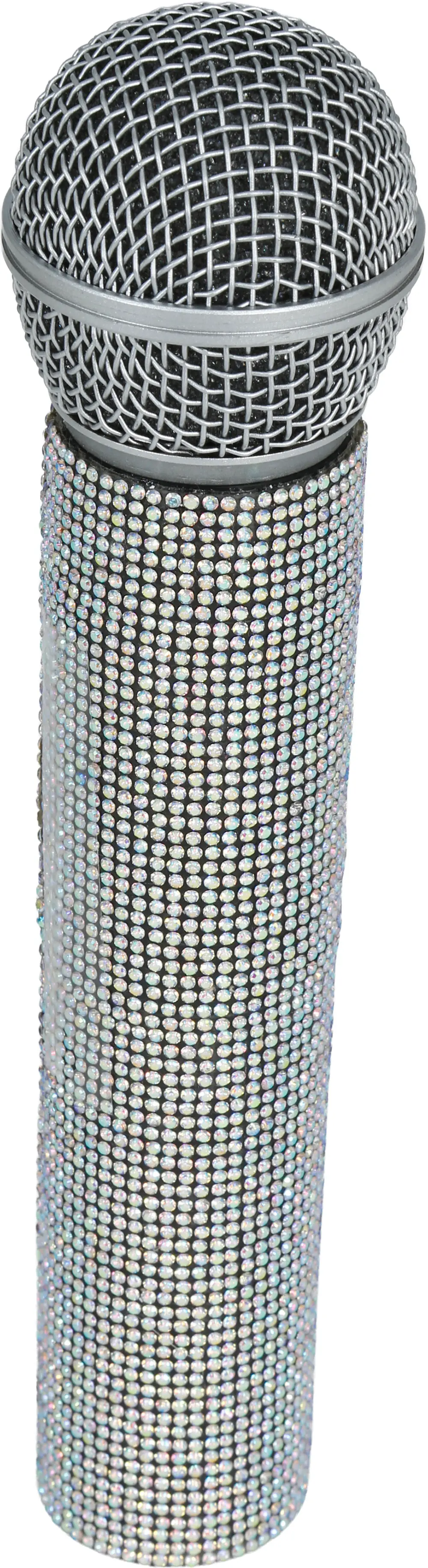 Mikrofon med glimmer 21 cm