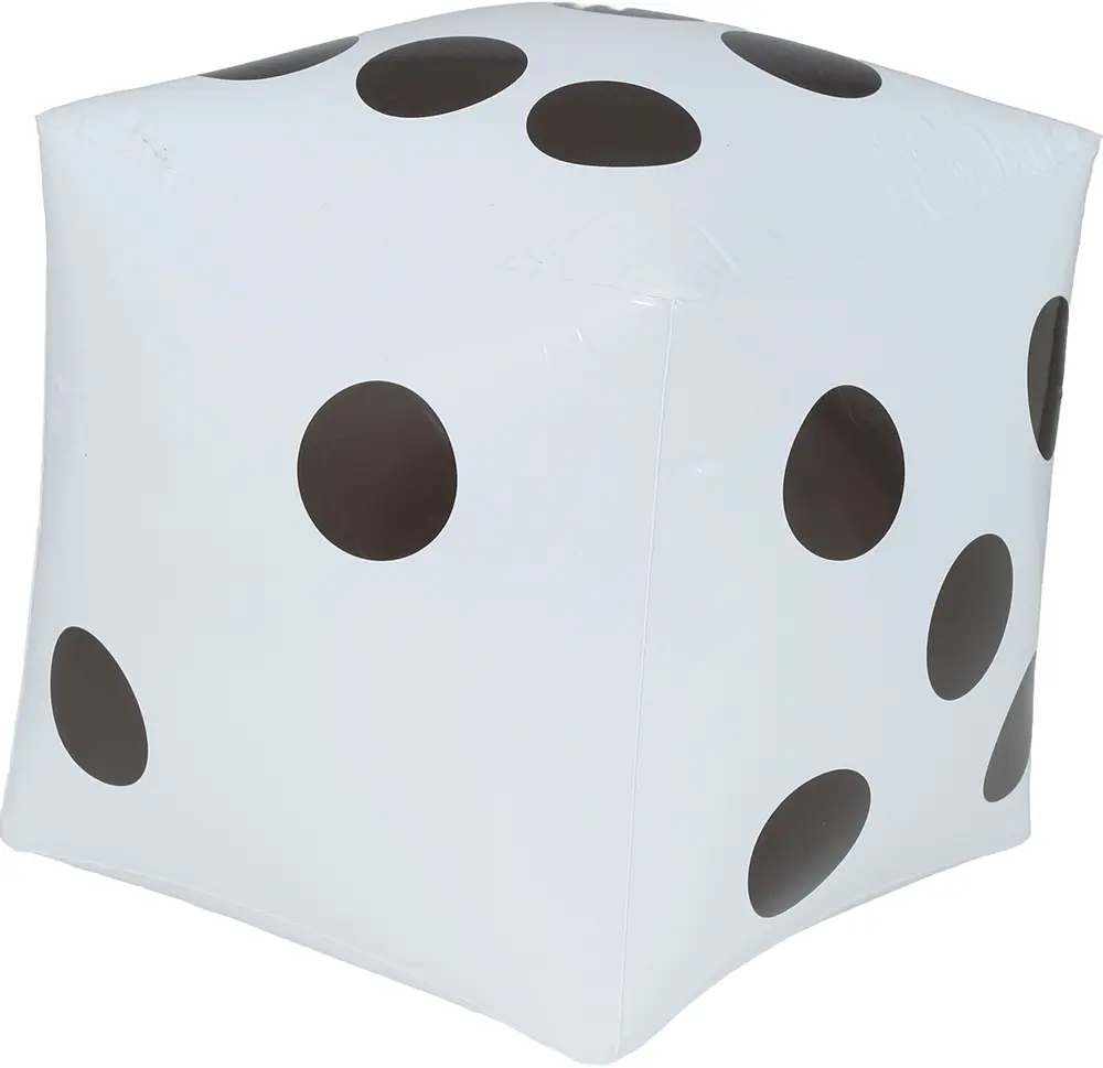 Oppustelig terning 30 × 30 cm