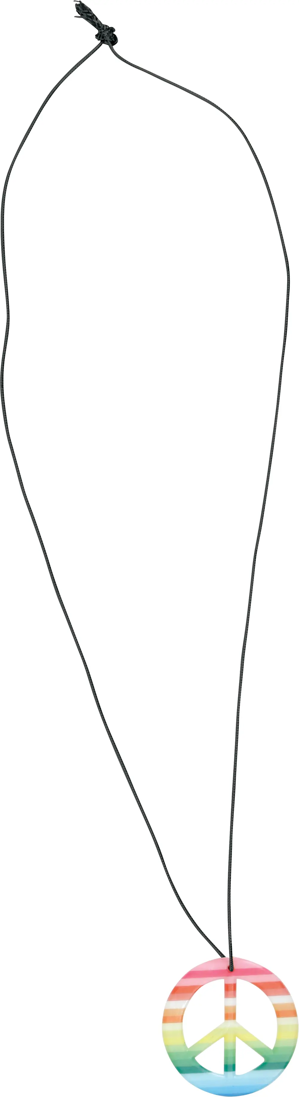 Flerfarvet hippievedhæng, 6 cm