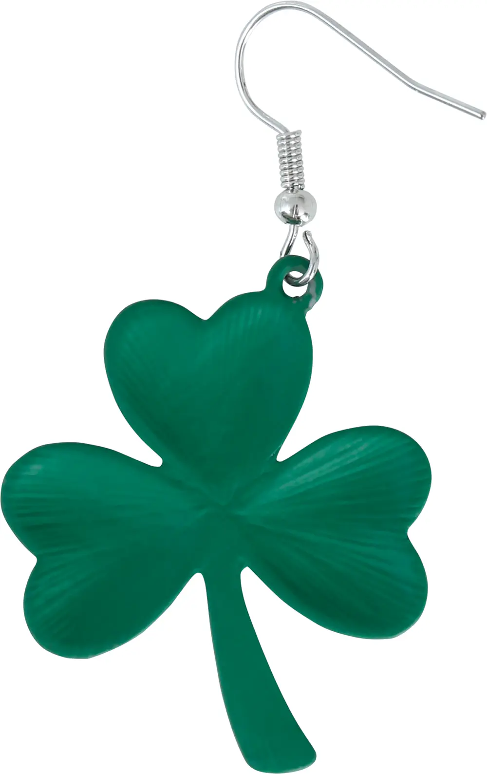 Neonøreringe med kløver, St. Patrick, til voksne