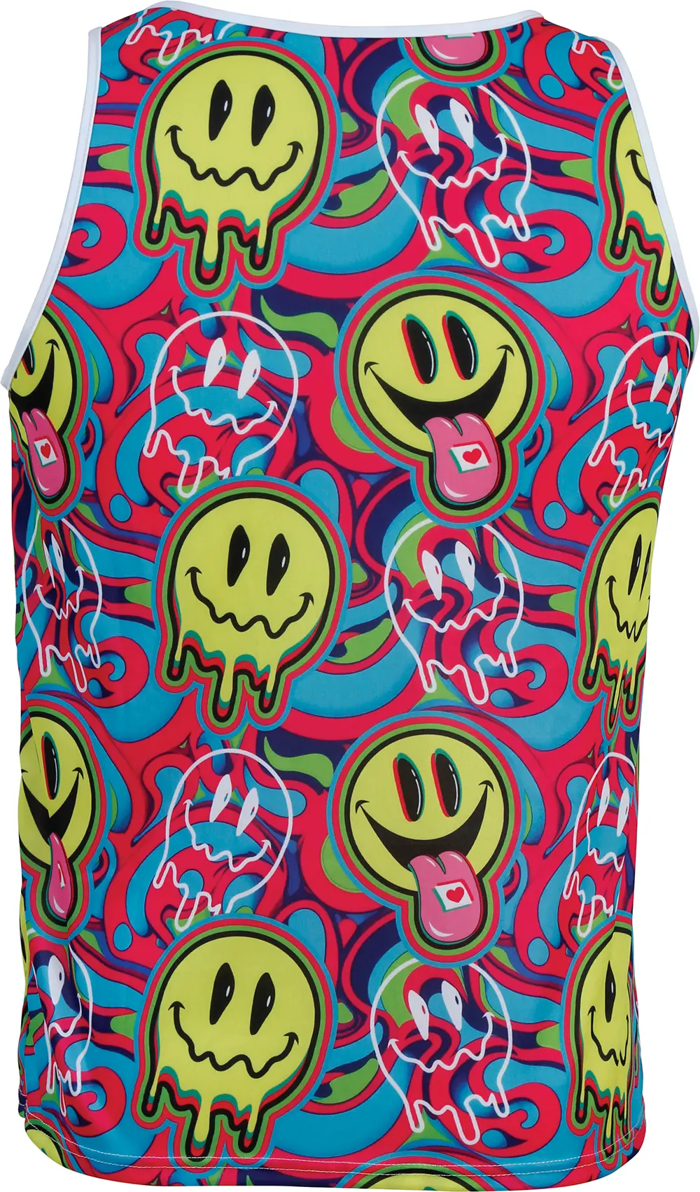 Psykedelisk acid-T-shirt til herrer